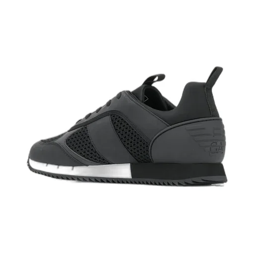 Ea7 Emporio Armani Side-Stripe Lace-Up Sneakers