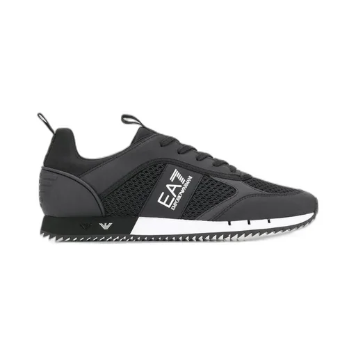 Ea7 Emporio Armani Side-Stripe Lace-Up Sneakers