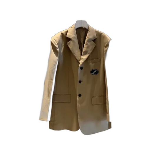 Logo Patch Suit Jacket