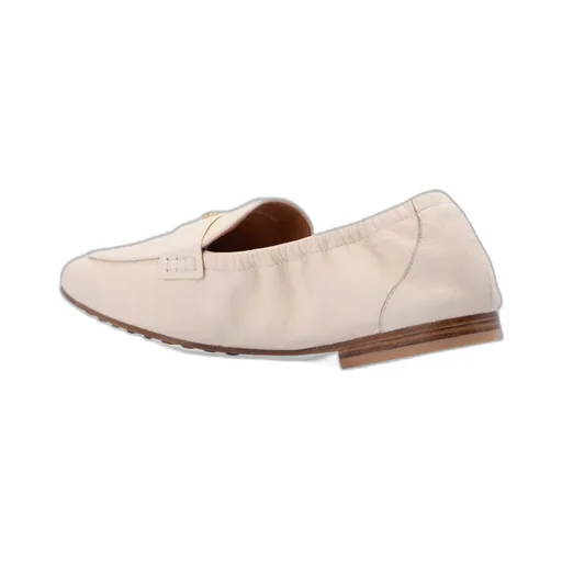 Tory Burch Logo-Plaque Slip-On Ballet Loafers