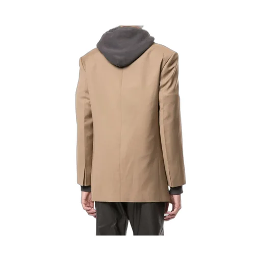 Logo Patch Suit Jacket