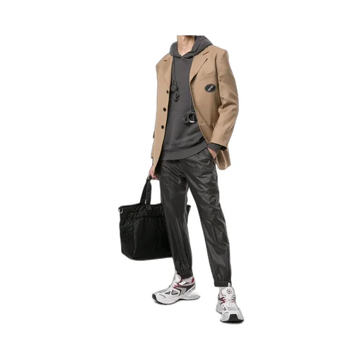 Logo Patch Suit Jacket