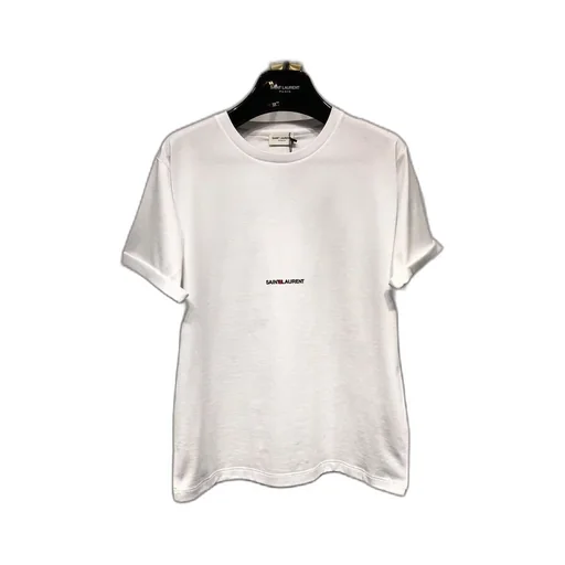 Saint Laurent Logo Print T-Shirt
