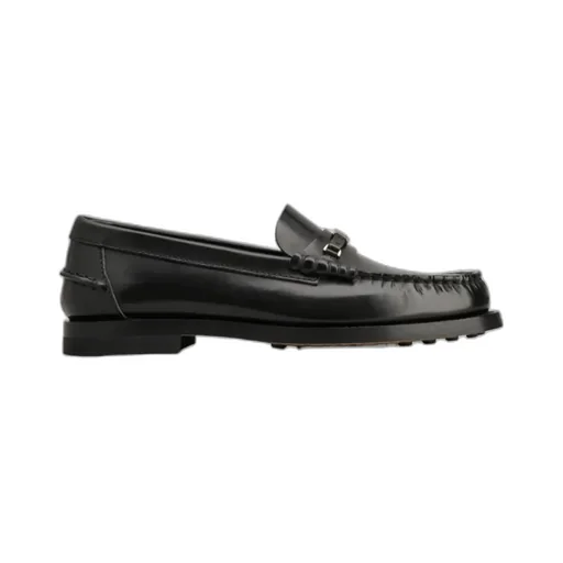 Tod's Logo Plaque Slip-On Loafers