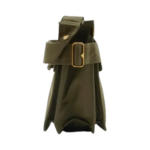Burberry Trench Logo-Embroidered Zipped Messenger Bag