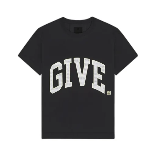 Givenchy 4G Embroidered Crewneck T-Shirt