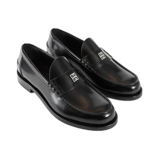 Givenchy Mr G Logo Plaque Loafers