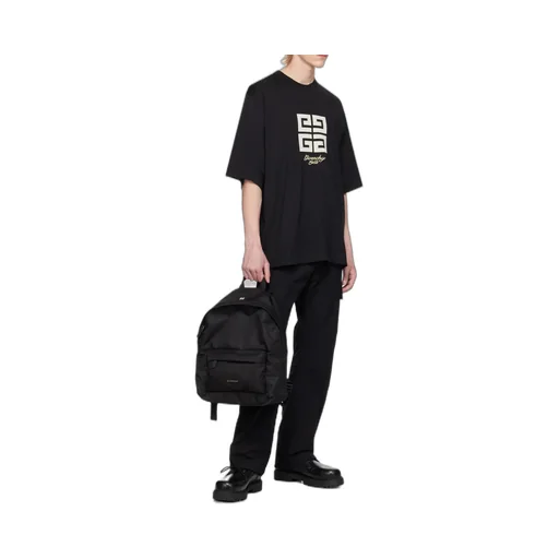 Givenchy 4G Embroidered Crewneck T-Shirt