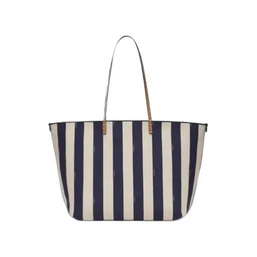 Fendi Large Roll Striped Reversible Tote Bag