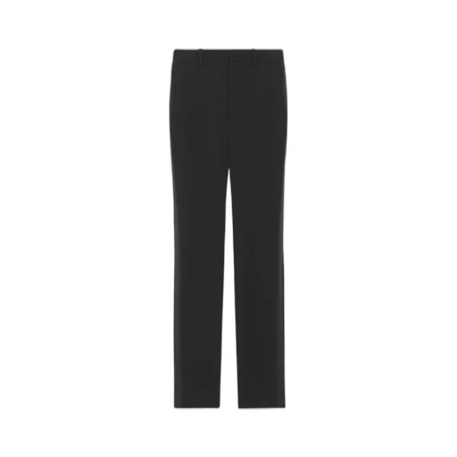 Saint Laurent Straight-Leg Knitted Trousers