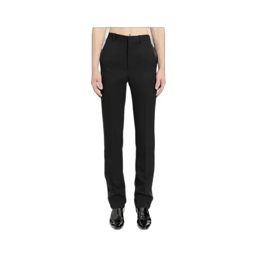 Saint Laurent Straight-Leg Knitted Trousers