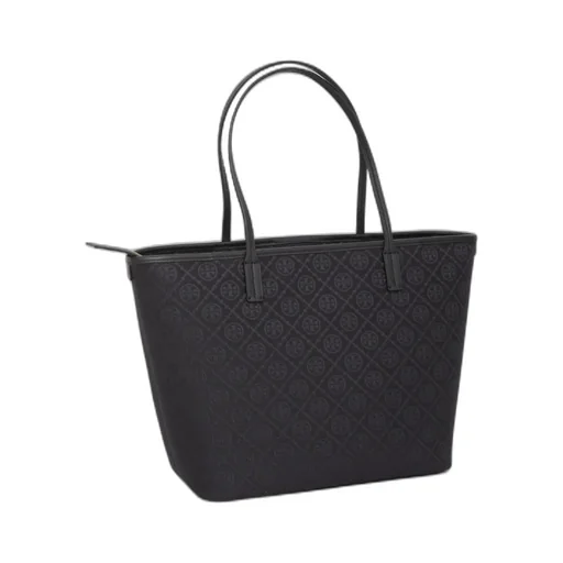 Tory Burch T Monogram Zip-Up Tote Bag