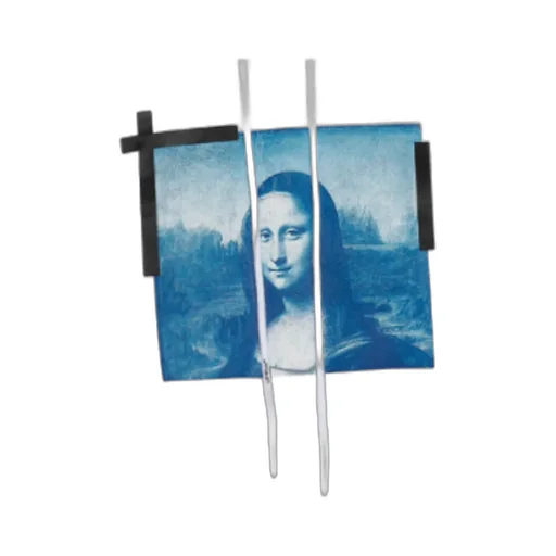 Off-White Monalisa Print Drawstring Hoodie