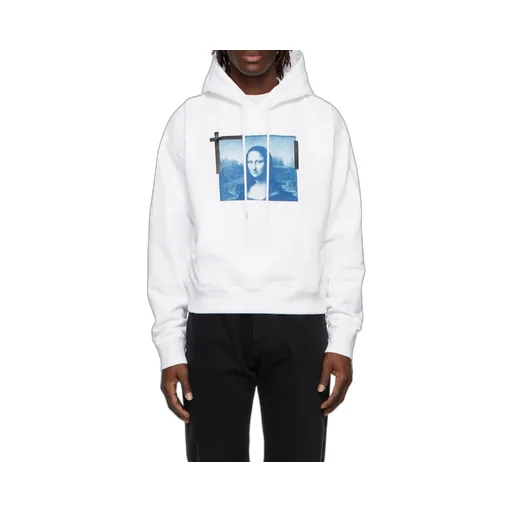 Off-White Monalisa Print Drawstring Hoodie