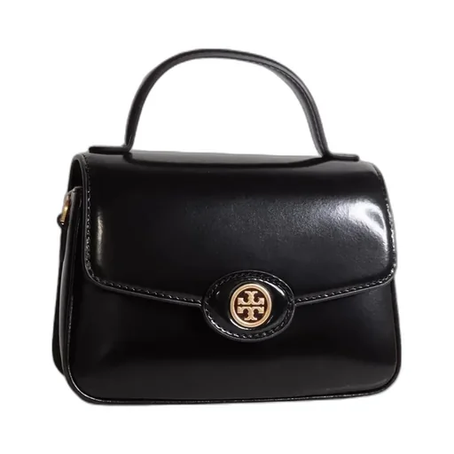 Tory Burch Small Robinson Spazzolato Top-Handle Bag