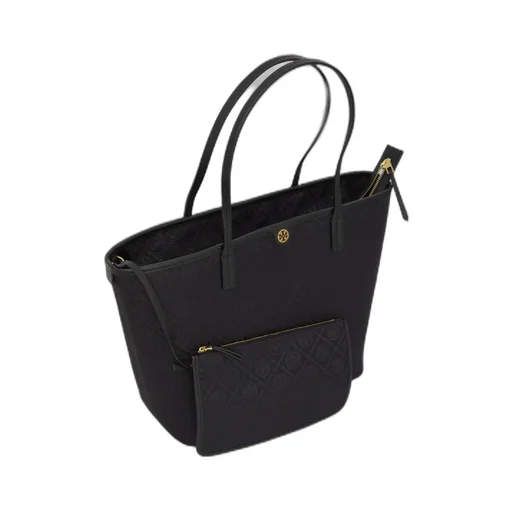 Tory Burch T Monogram Zip-Up Tote Bag