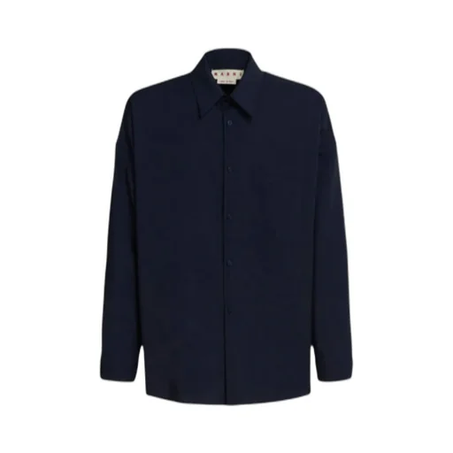 Marni Patch-Pocketed Long-Sleeved Shirt