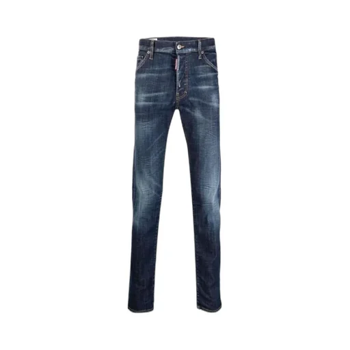 Dsquared2 Faded Effect Skinny Jeans