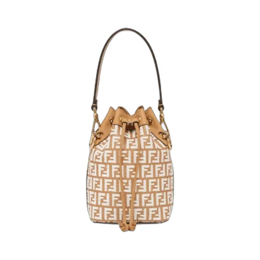 Fendi Mon Tresor Drawstring Bucket Bag