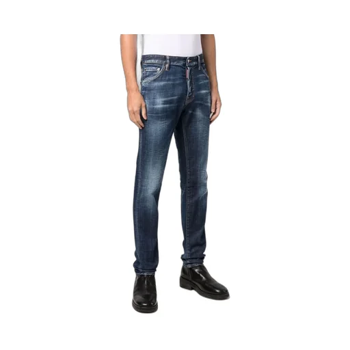 Dsquared2 Faded Effect Skinny Jeans