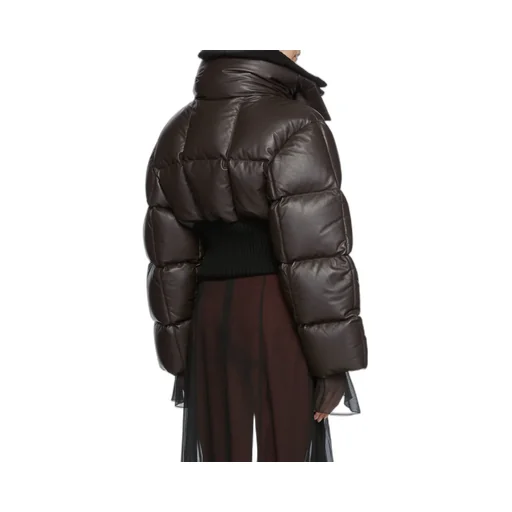 Short Quilted Down Jacket