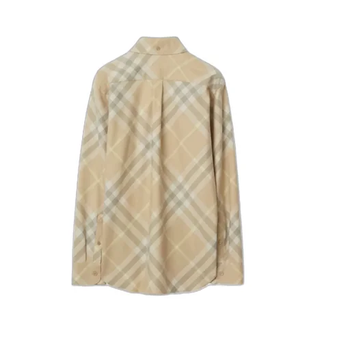 Burberry Long Sleeved Checked Shirt