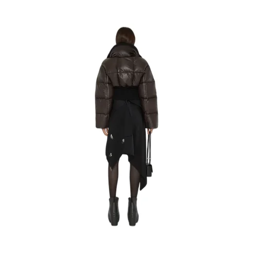 Short Quilted Down Jacket