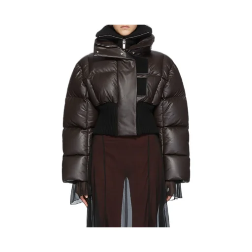 Short Quilted Down Jacket