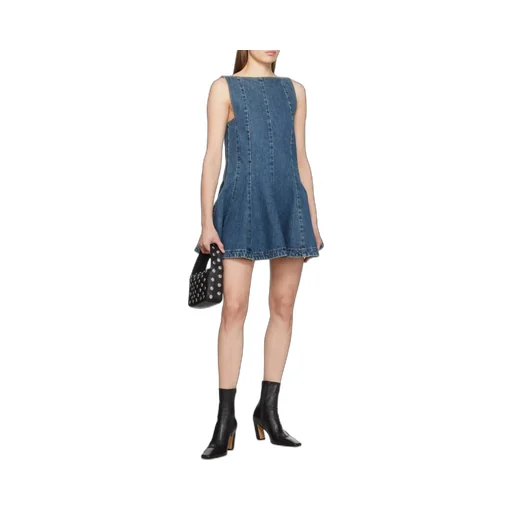 Khaite Nevada Square-Toe Ankle Boots