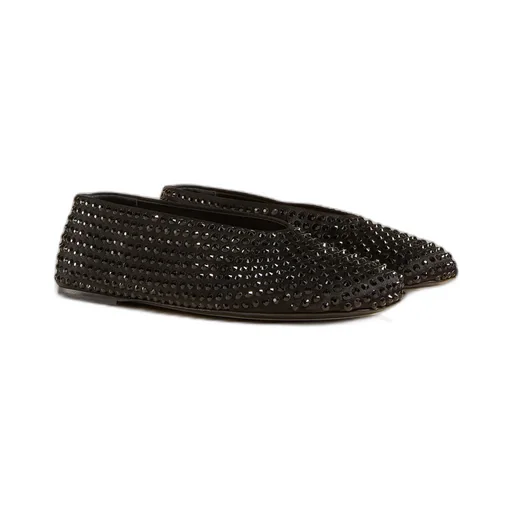 Crystal Inlaid Ballet Shoes