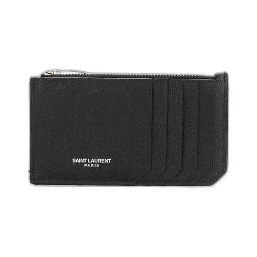 Saint Laurent Fragment Zipped Card Case