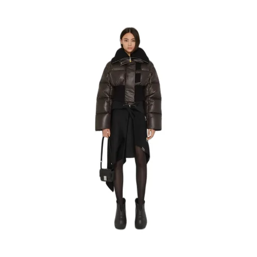 Short Quilted Down Jacket