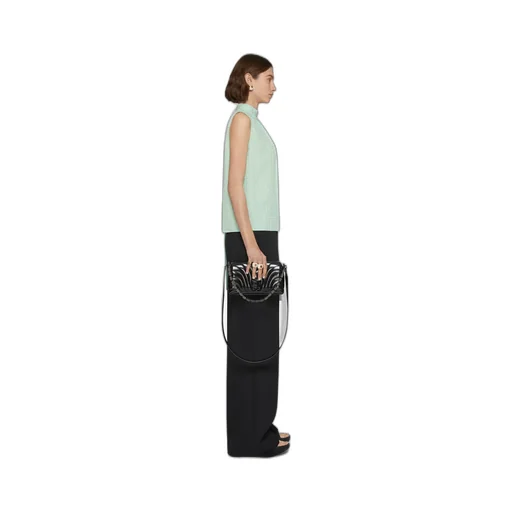 Givenchy Top In Silk With Lavalliere