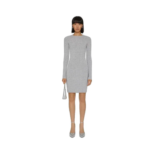 Givenchy 4G Monogram Long-Sleeved Dress