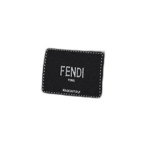 Fendi Logo Patch Crewneck T-Shirt