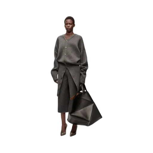 Cropped Trousers In Cashmere