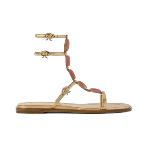 Round-Headed Flat Sandals