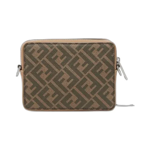 Fendi Logo Plaque Zipped Camera Case