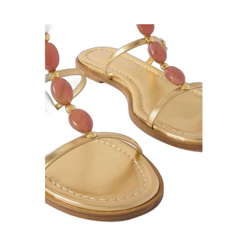 Round-Headed Flat Sandals