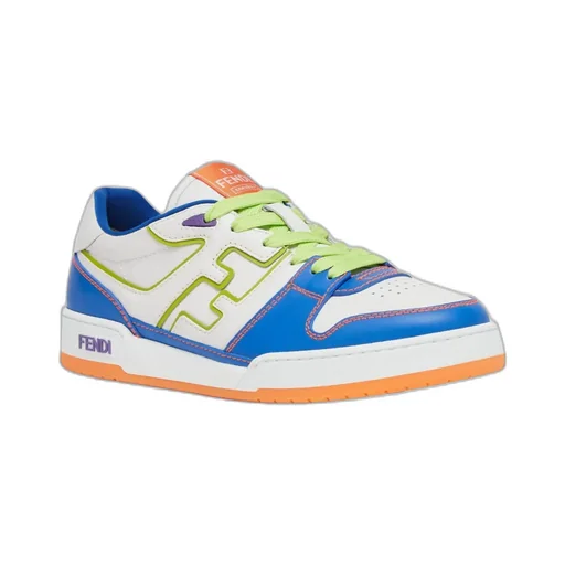 Fendi Match Low-Top Sneakers