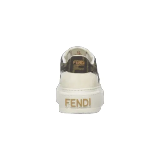 Fendi Panelled Low-Top Sneakers