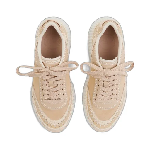 Chloé Nama Lace-Up Sneakers