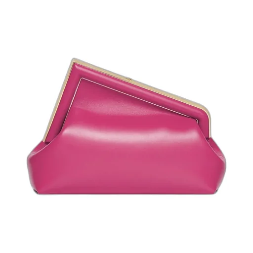 Fendi First Midi Oversized F Clasp Bound Tote Bag