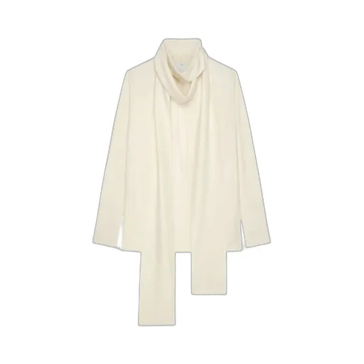 Givenchy Long Lavalliere Blouse