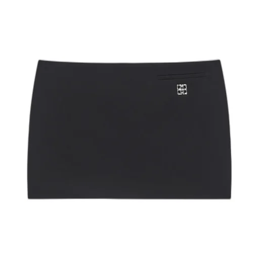 Givenchy Logo Plaque Mini Skirt