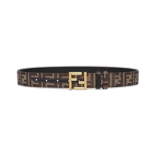 Fendi Ff Jacquard Buckle Belt