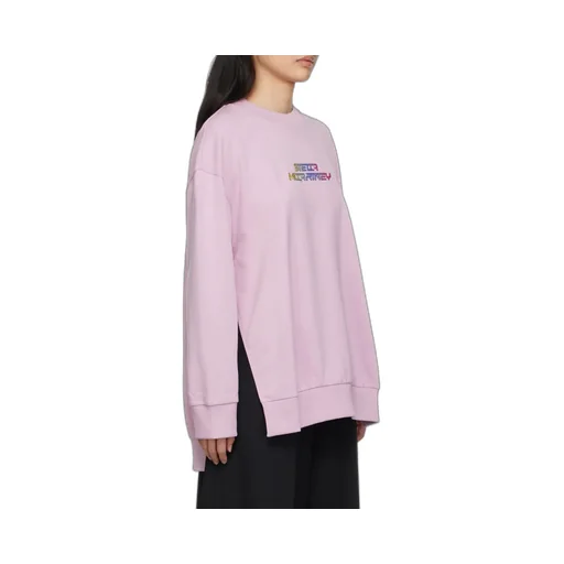 Stella Mccartney Logo Printed Crewneck Sweatshirt