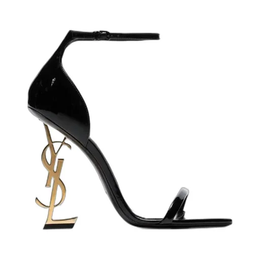 Saint Laurent Opyum Logo Plaque Sandals