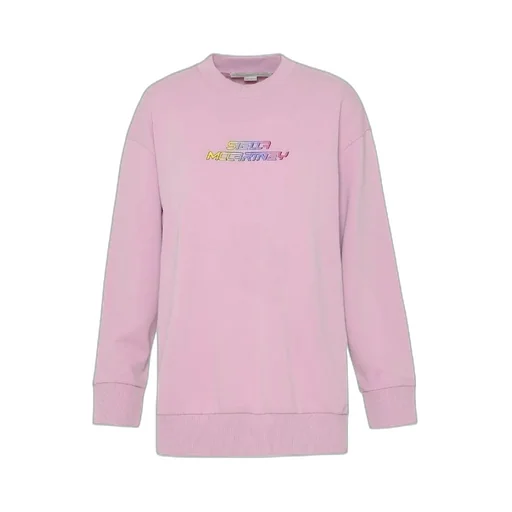 Stella Mccartney Logo Printed Crewneck Sweatshirt