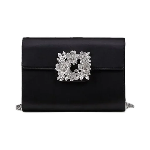 Roger Vivier Bouquet Buckle Mini Clutch Bag